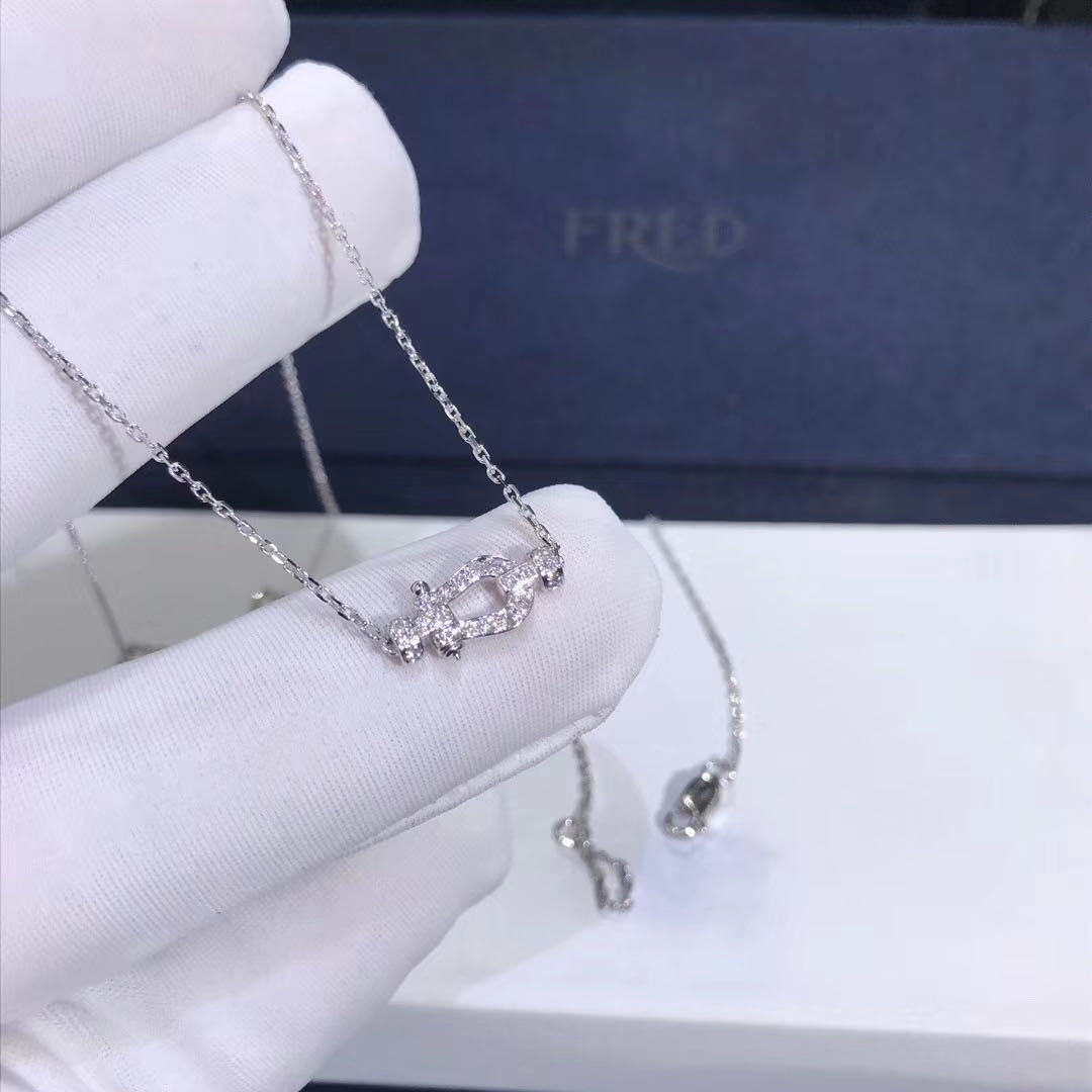 Fred Force 10 Series 18K Rose Gold Full Diamond Bracelet 0B0048-6B0351